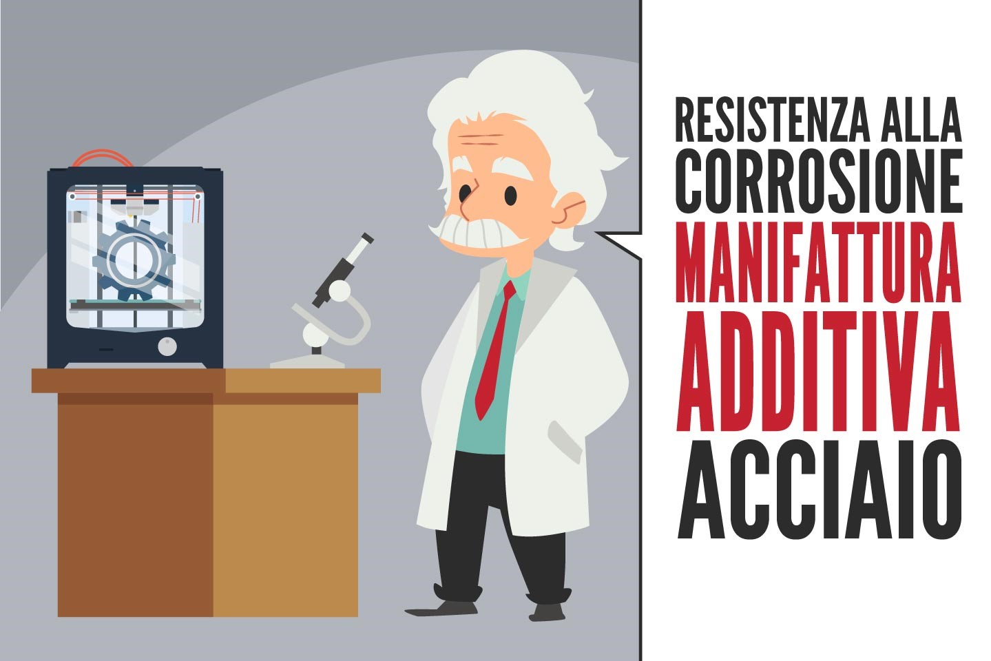 Manifattura additiva dell'acciaio: studio sulla resistenza a corrosione