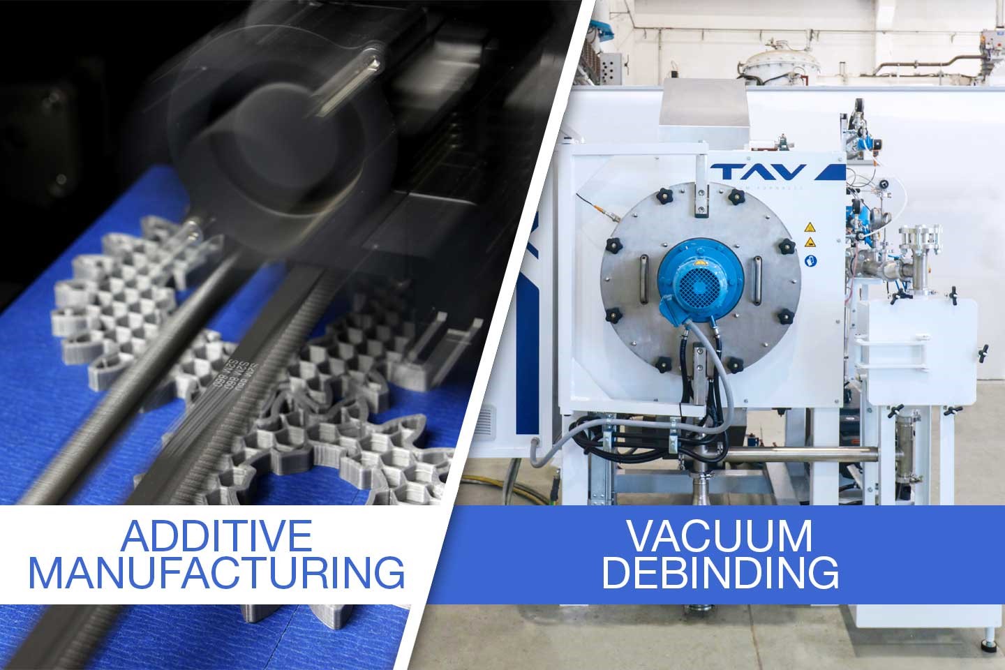 How to properly debind parts produced by metal additive manufacturing