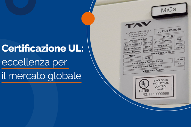 TAV conquista la certificazione UL: il passaporto dell'eccellenza tecnologica per il mercato globale
